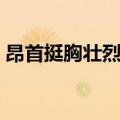 昂首挺胸壮烈豪迈的意思（壮烈豪迈的意思）