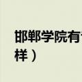 邯郸学院有专科吗2021（邯郸学院专科怎么样）