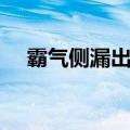 霸气侧漏出自哪里（霸气侧漏什么意思）