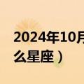 2024年10月是什么星座（十一月十一号是什么星座）