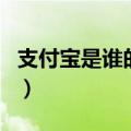 支付宝是谁的公司开发的（支付宝是谁的公司）