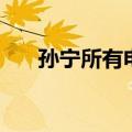 孙宁所有电视剧（孙宁主演的电视剧）