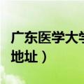 广东医学大学东莞地址（广东医学院东莞校区地址）