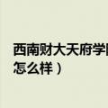 西南财大天府学院是二本还是三本（西南财经大学天府学院怎么样）