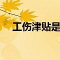 工伤津贴是什么意思（津贴是什么意思）
