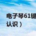 电子琴61键键盘认识图片（电子琴61键键盘认识）