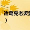 诸葛亮老婆黄月英的画像（诸葛亮老婆黄月英）