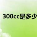 300cc是多少毫升图片（300cc是多少毫升）