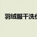 羽绒服干洗价格怎么算（羽绒服干洗价格）
