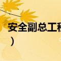 安全副总工程师岗位职责（总工程师岗位职责）