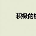 积极的极怎么组词（极怎么组词）