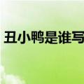 丑小鸭是谁写的作者是谁（丑小鸭是谁写的）