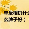 单反相机什么牌子好用性价比高（单反相机什么牌子好）