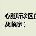 心脏听诊区位置及顺序视频（心脏听诊区位置及顺序）