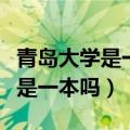 青岛大学是一本吗王牌专业是什么（青岛大学是一本吗）