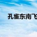 孔雀东南飞剧本旁白（孔雀东南飞剧本）