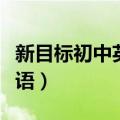 新目标初中英语词汇量是多少（新目标初中英语）