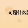 aj是什么牌子的鞋子（aj是什么牌子）
