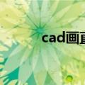 cad画直线怎么画（cad画直线）