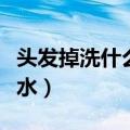 头发掉洗什么洗发水好（头发分叉用什么洗发水）