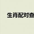 生肖配对查询表图片（生肖配对查询表）