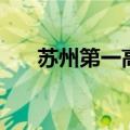 苏州第一高楼叫什么（苏州第一高楼）