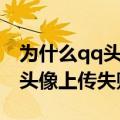 为什么qq头像上传失败怎么回事（为什么qq头像上传失败）