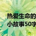 热爱生命的小故事50字怎么写（热爱生命的小故事50字）