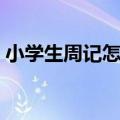 小学生周记怎么写暑假（小学生周记怎么写）