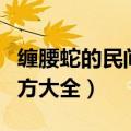 缠腰蛇的民间偏方大全视频（缠腰蛇的民间偏方大全）