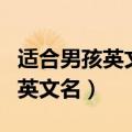 适合男孩英文名字寓意好的英文名（寓意好的英文名）