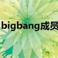 bigbang成员个人资料介绍（bigbang成员）