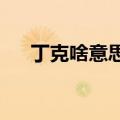 丁克啥意思1001无标题（丁克啥意思）