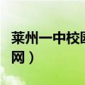 莱州一中校园网登录入口网址（莱州一中校园网）