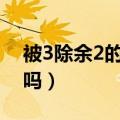 被3除余2的整数组成的集合（整数包括负数吗）