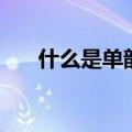 什么是单韵母的音节（什么是单韵母）