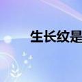 生长纹是干嘛的（生长纹有危害吗）