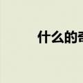 什么的奇迹填动词（什么的奇迹）