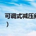 可调式减压阀可以垂直安装吗（可调式减压阀）