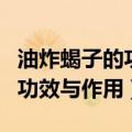 油炸蝎子的功效与作用及副作用（油炸蝎子的功效与作用）
