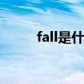 fall是什么意思（fell是什么意思）