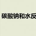 碳酸钠和水反应生成什么（碳酸钠和水反应）