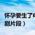 怀孕要生了电视剧片段古装（怀孕要生了电视剧片段）