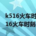 k516火车时刻表查询徐州到西安7月7号（k516火车时刻表）