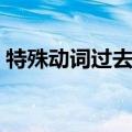 特殊动词过去式大全表（动词过去式大全表）
