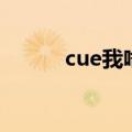 cue我啥意思（cue一下啥意思）