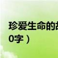 珍爱生命的故事50字左右（珍爱生命的故事50字）