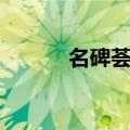 名碑荟萃课文原文（名碑荟萃）