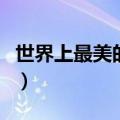 世界上最美的婚纱裙图片（世界上最美的婚纱）
