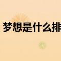 梦想是什么排比句英语（梦想是什么排比句）